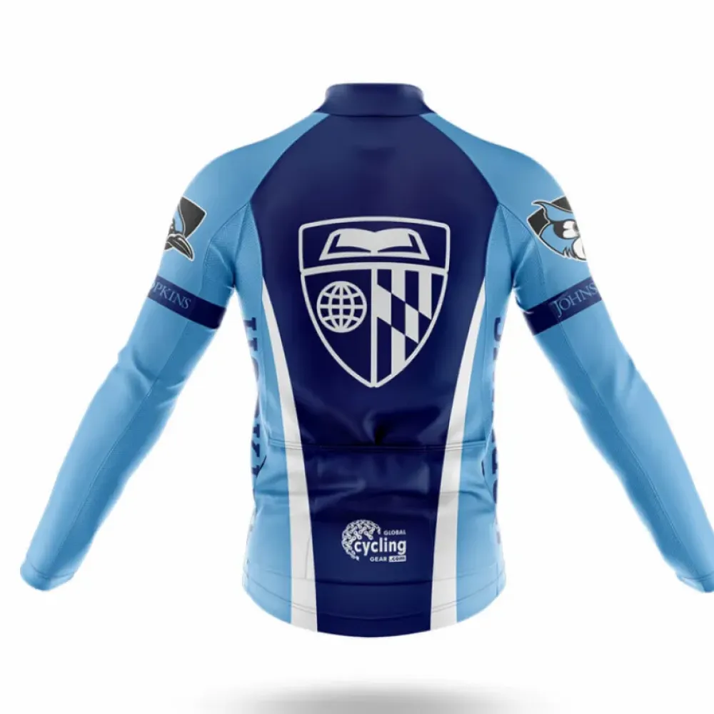 Johns Hopkins Cycling Bibs Comfortable Blue/Black/Light Blue