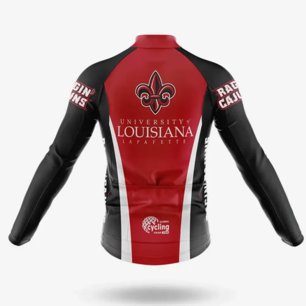 Louisiana Lafayette Cycling Jersey Red/Black/White