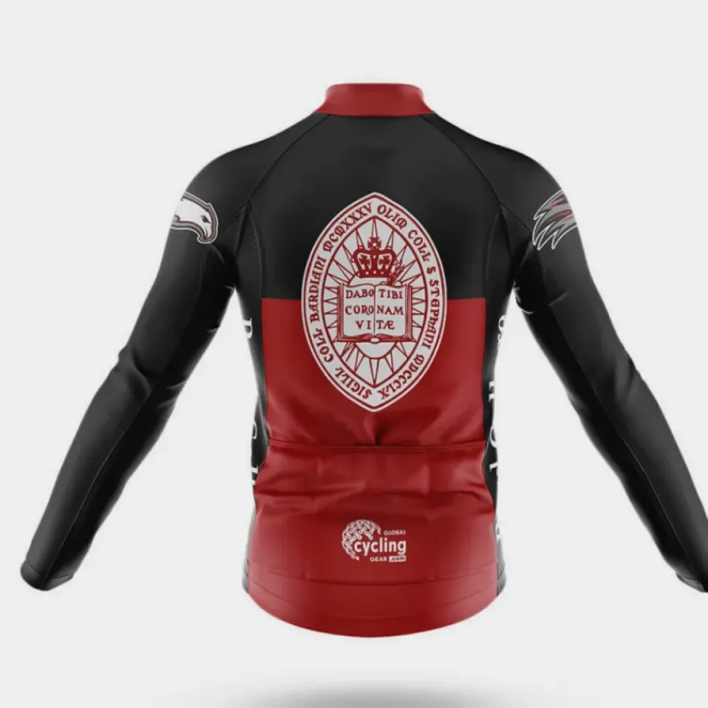 Bard College Cycling Bibs Ver.2 Eagle Black/Red/White