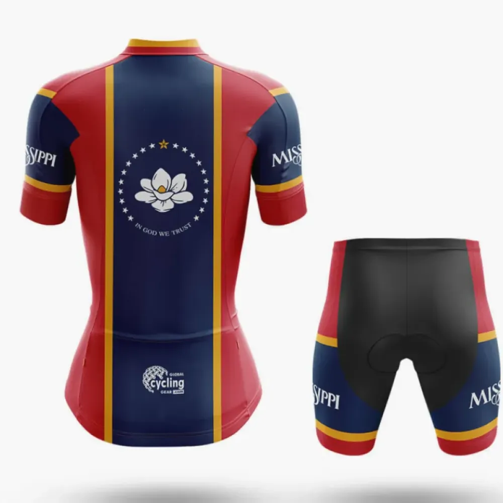 Mississippi State Flag Cycling Shorts //
