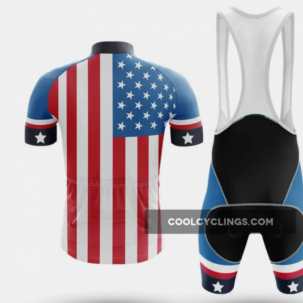 USA Cycling Liberty Kit Blue/Red/White