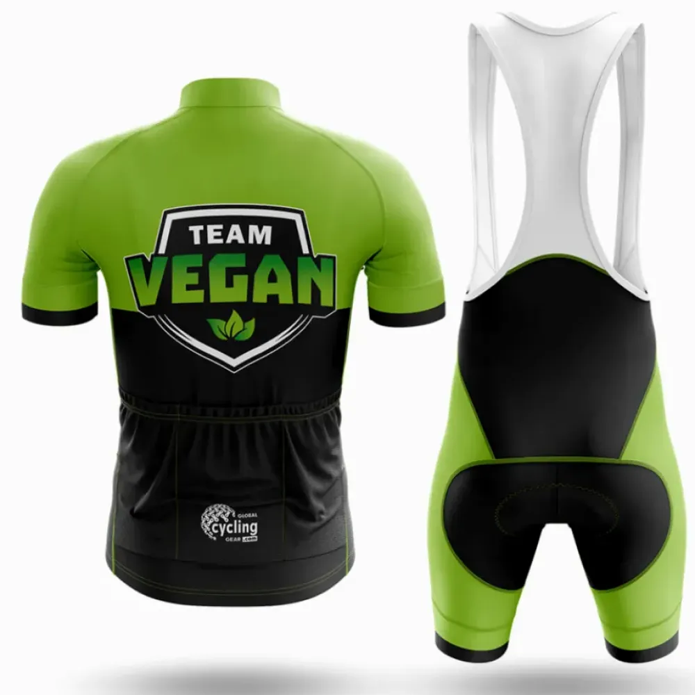Cycling Bibs V4 Vegan Breathable Lime/Black/White