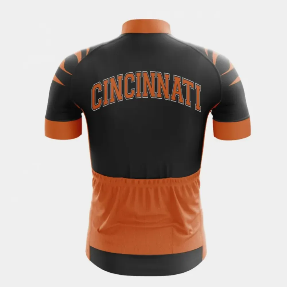 University of Cincinnati Cycling Jersey Red/Black/White