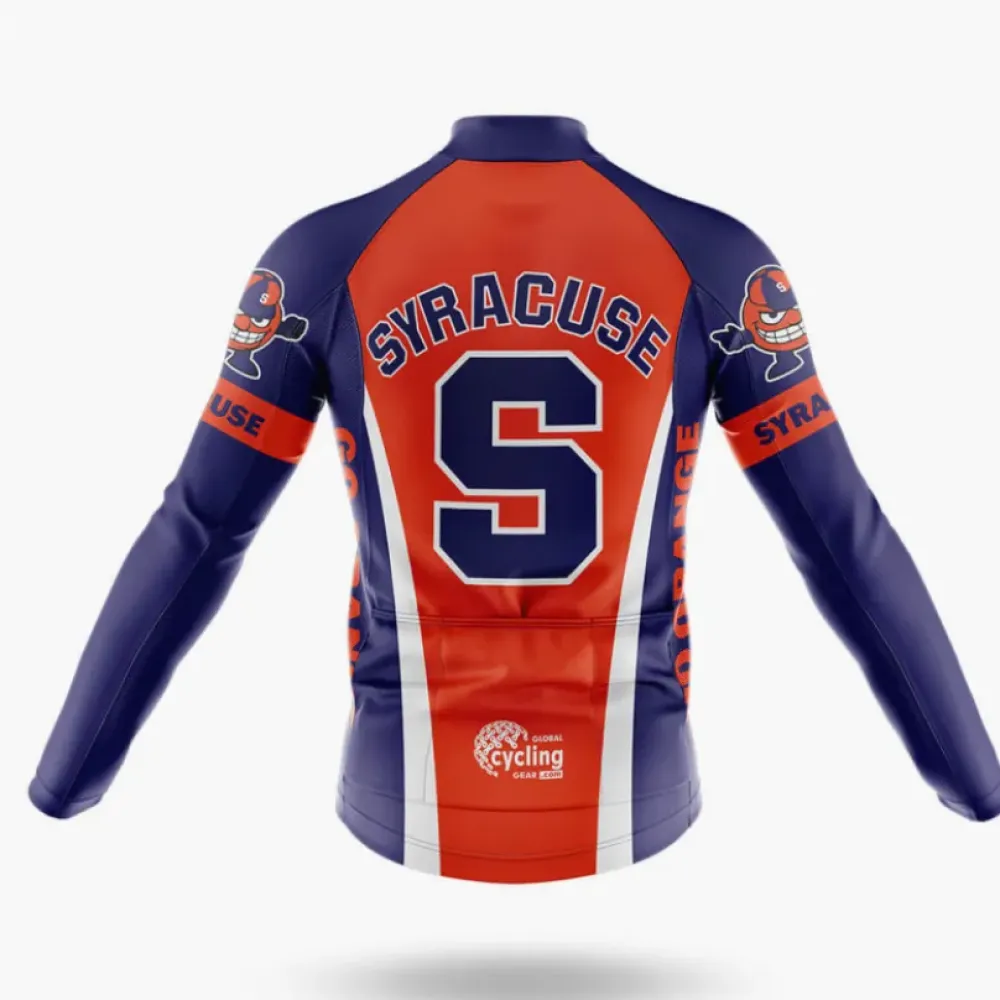 Syracuse University Cycling Kit Full Set Unique Design Navy/Red/White