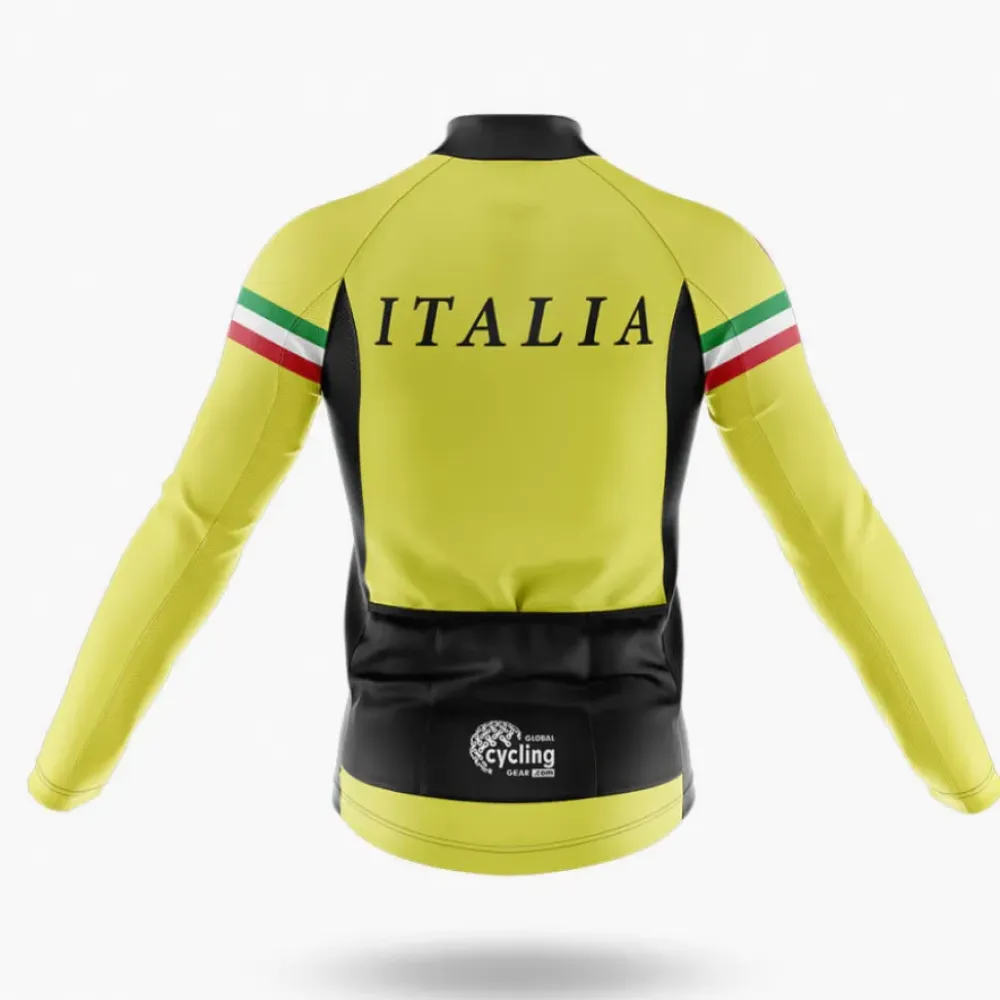 Cycling Italia High Visibility Yellow/Black/Green