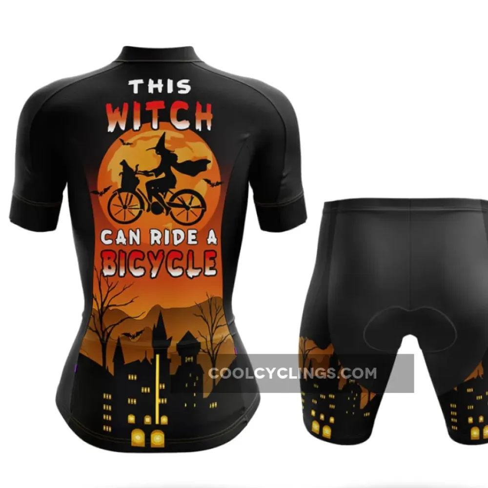Witch's Ride Halloween Black/Gold/Orange