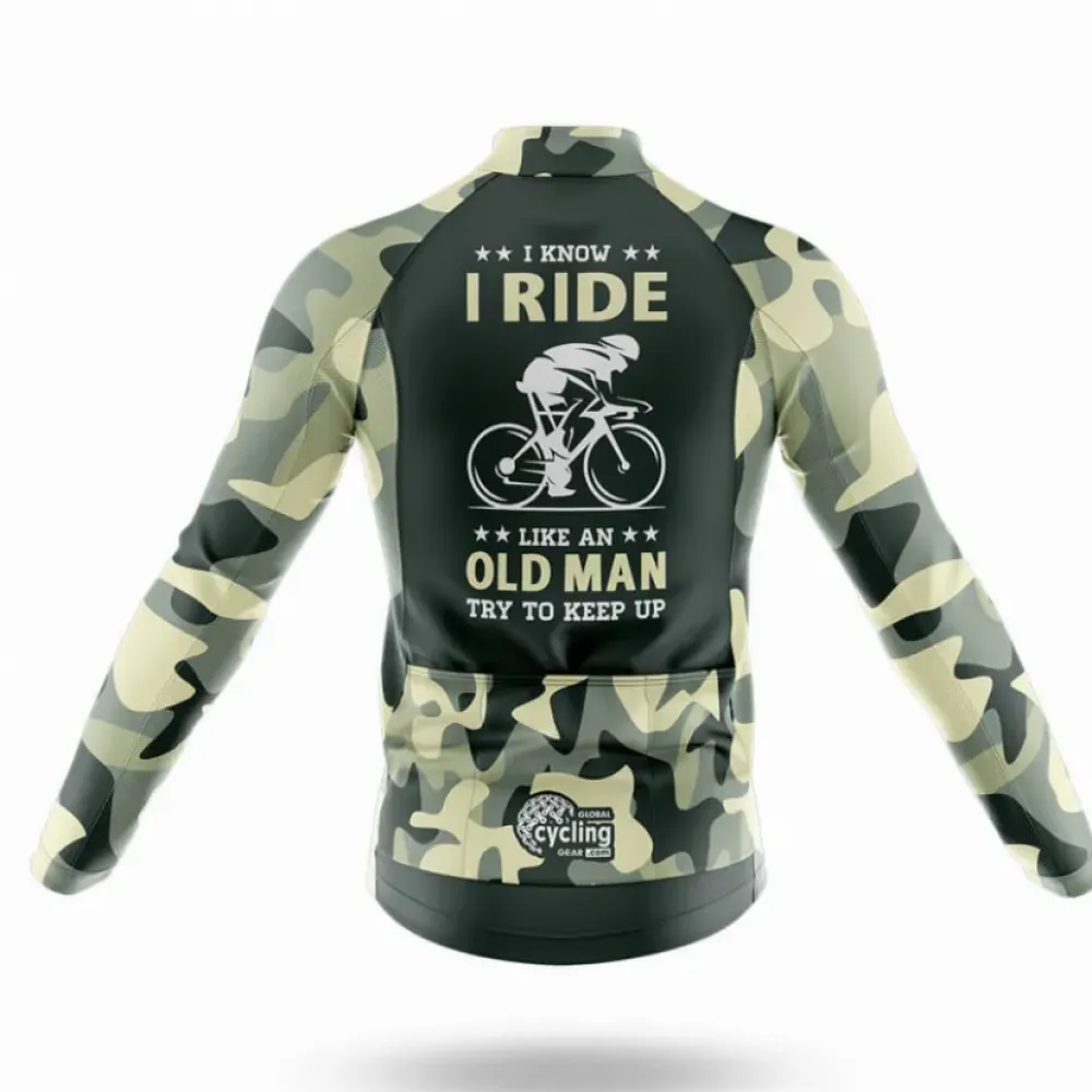 Cycling Kit Old Man Camo/Black/Green