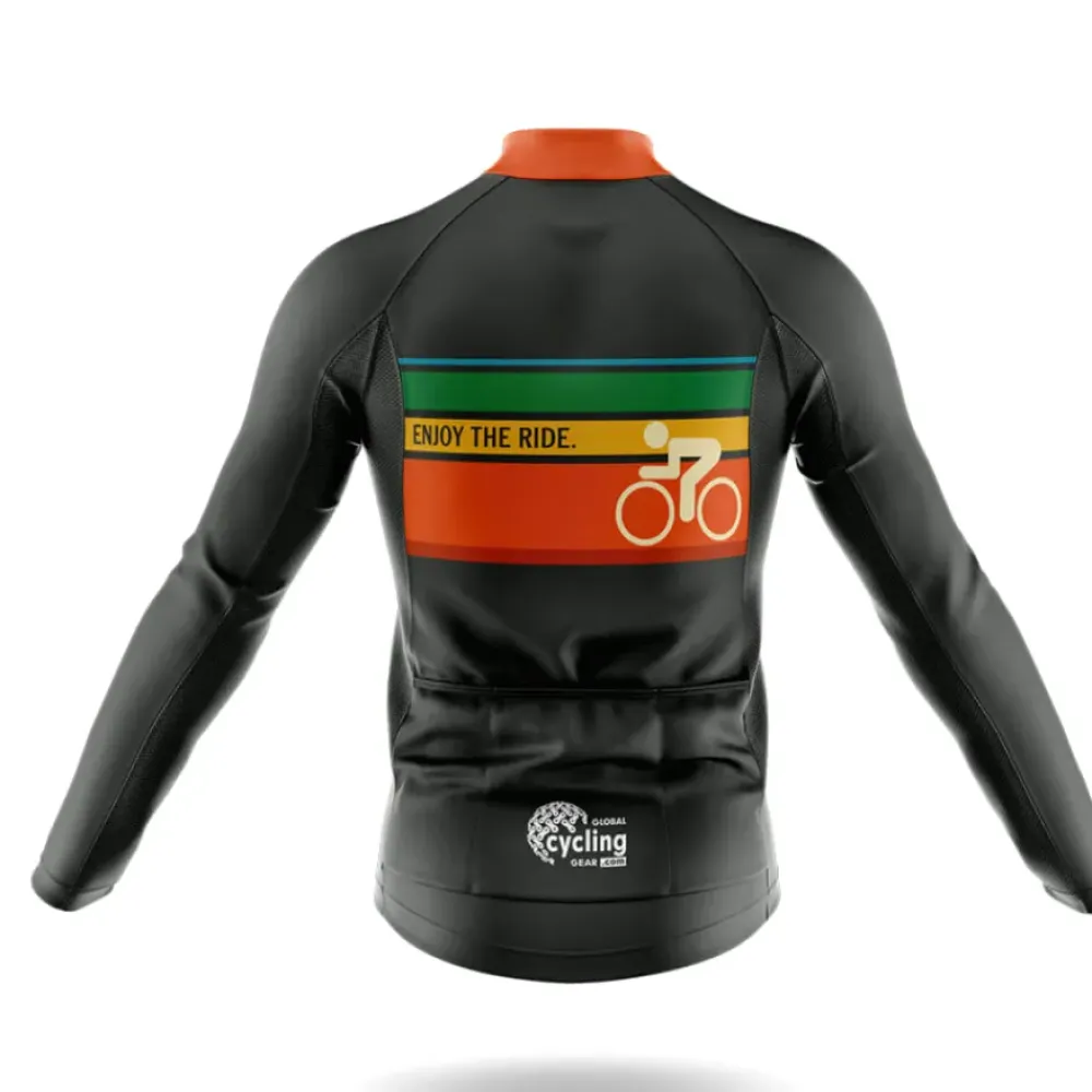 Cycling Kit Enjoy The Ride Black/Orange/Green