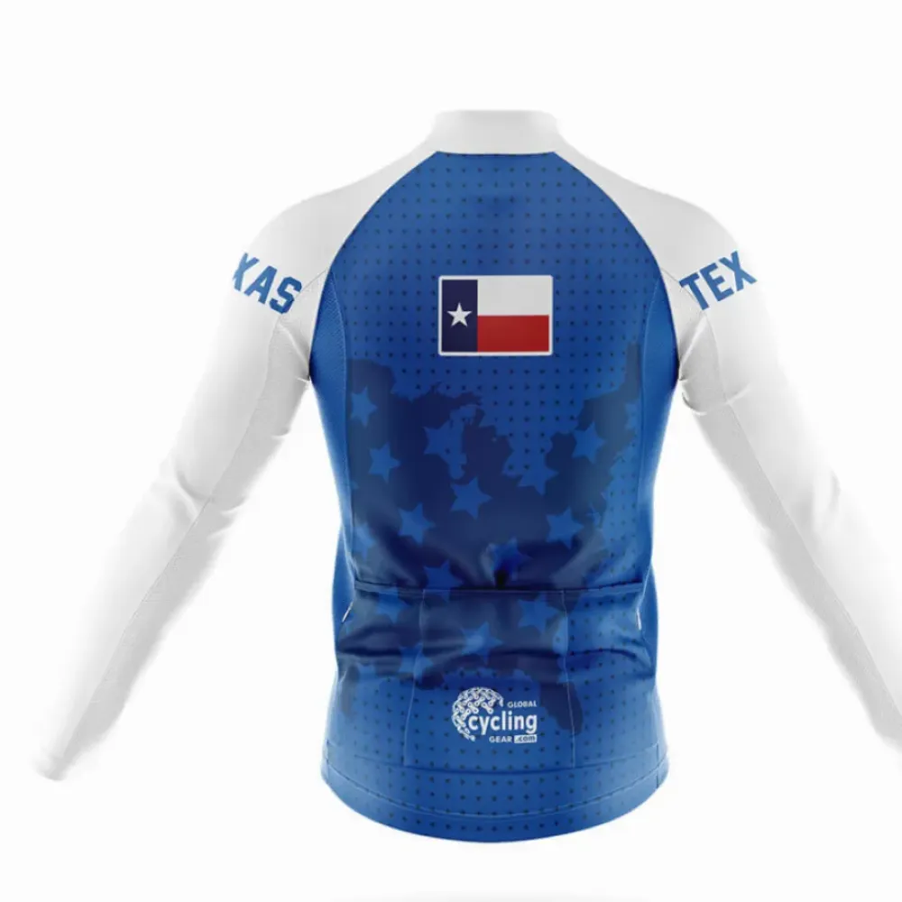 Texas Velo Cycling Kit Full Set Blue/White/Red