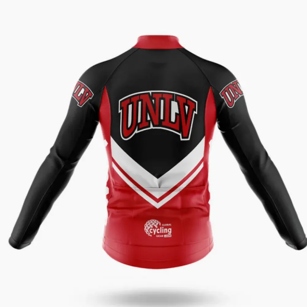 University of Nevada Las Vegas Cycling Kit Full Set Ver.3 UNLV Black/Red/White