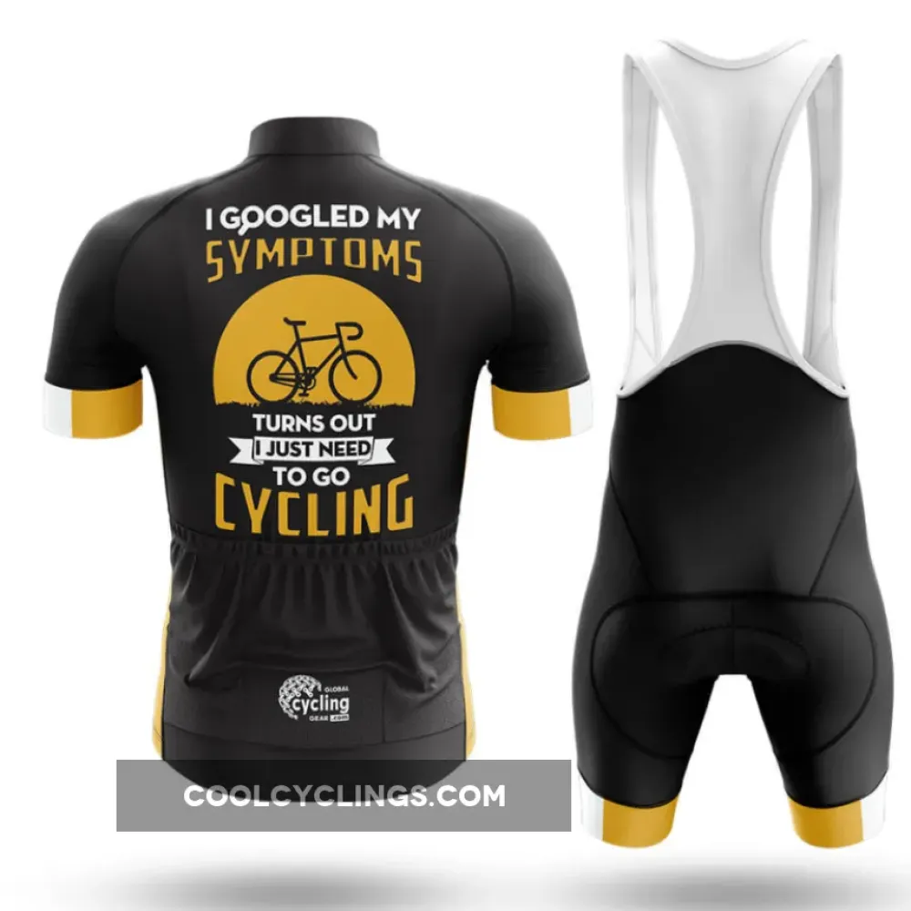 Cycling Kit Symptoms Black/Yellow/White