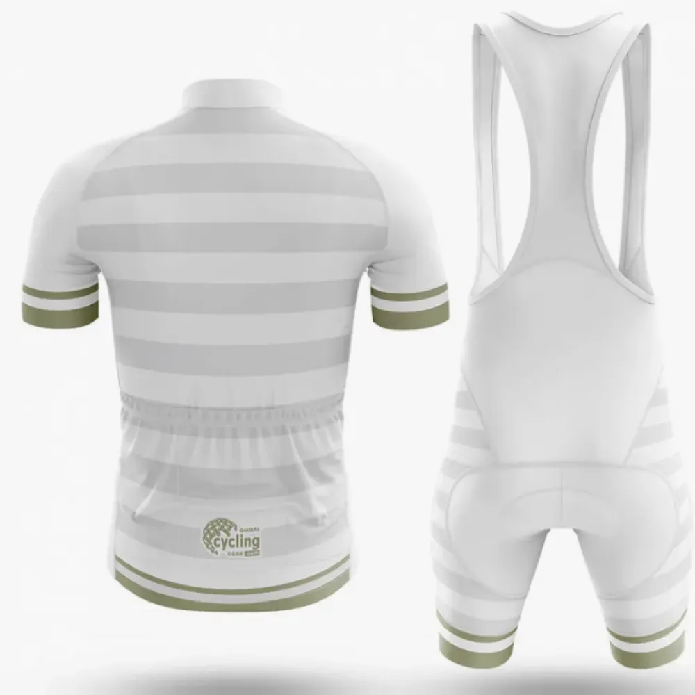 USA S30 Cycling Jersey American Flag Gray/Green/White