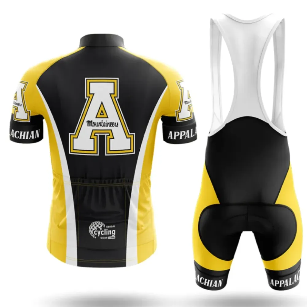 Appalachian State University Cycling Kit Full Set Yellow/Black/White