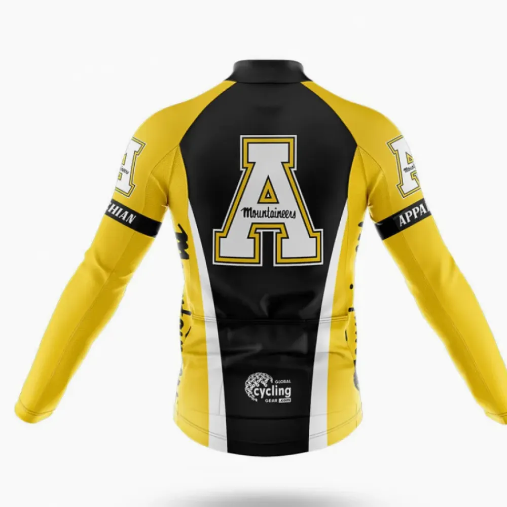 Appalachian State University Cycling Kit Full Set Yellow/Black/White