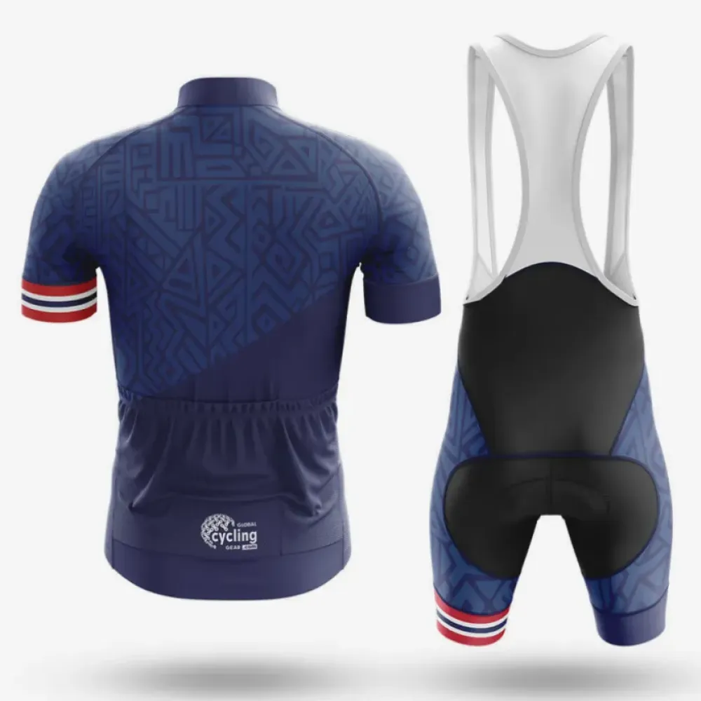 USA S21 Cycling Kit Full Set American Flag Navy/Red/White