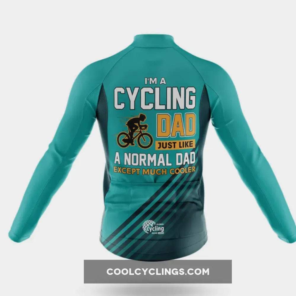 Cycling Dad Cooler Teal/Yellow/Black