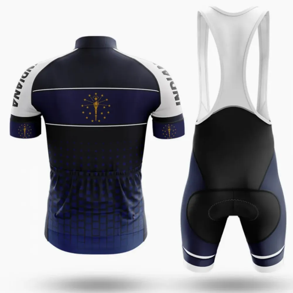 Indiana S1 Cycling Jersey Navy/White/Gold