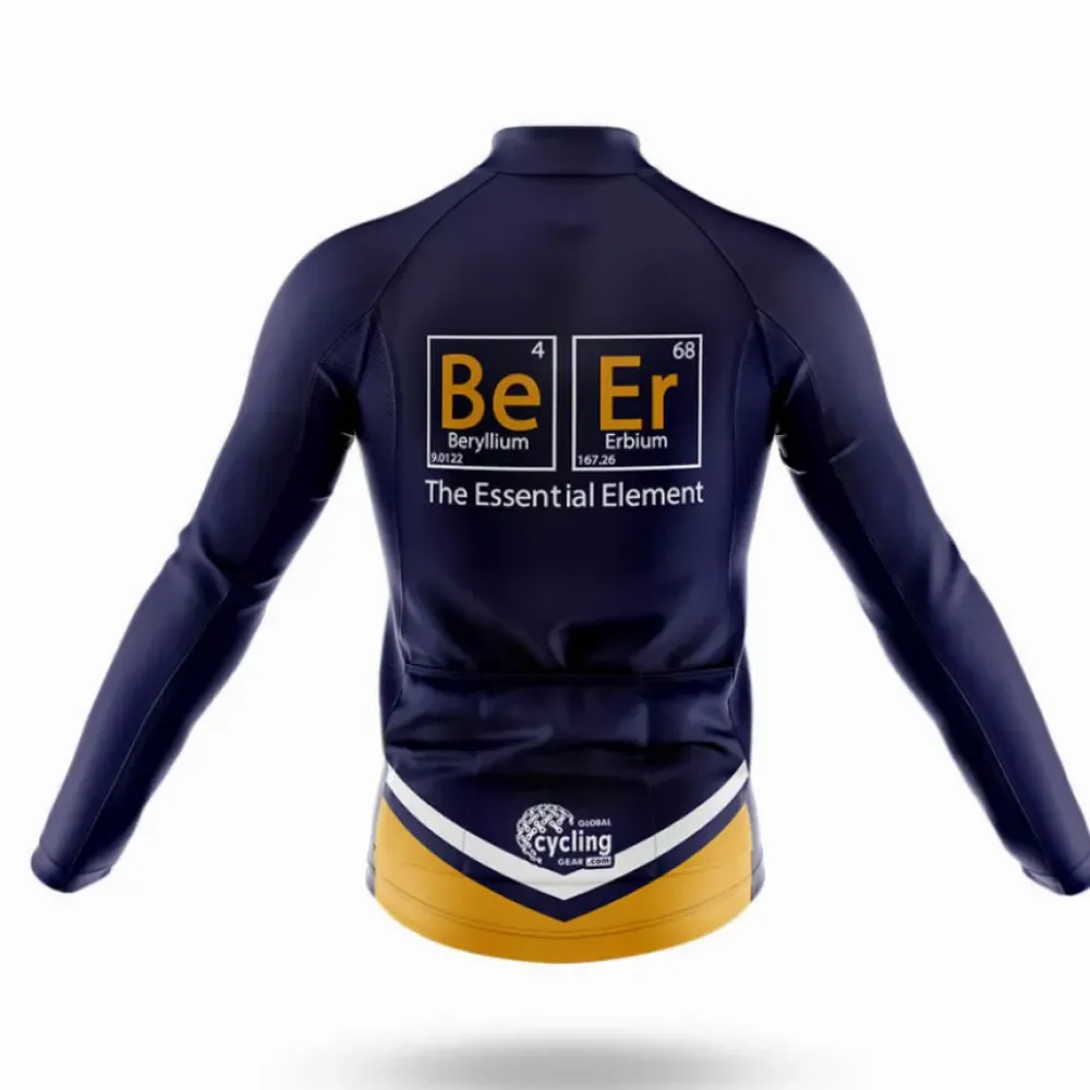 Cycling Kit Beer Element Navy/Yellow/White