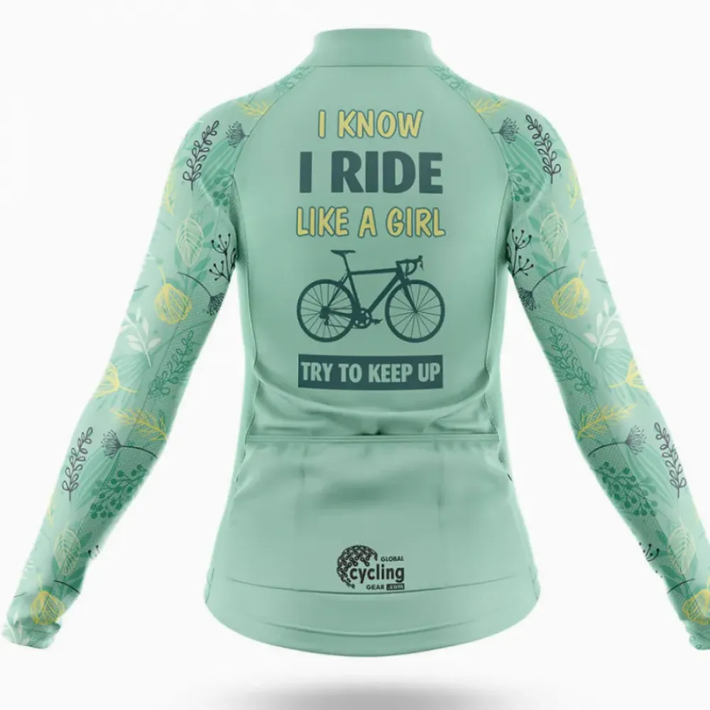 Like A Girl V6 Floral Mint/Green/Black