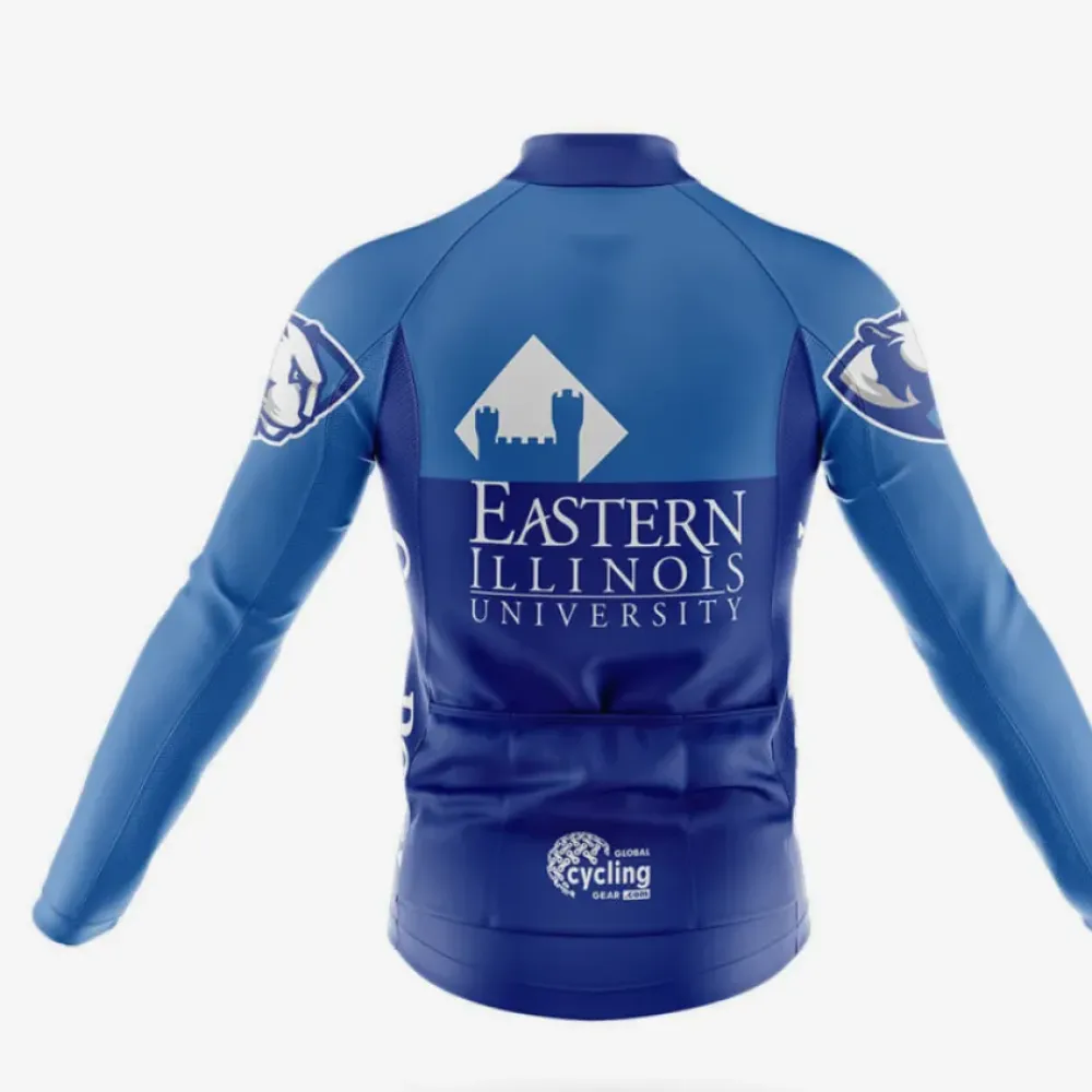 Eastern Illinois University Cycling Bibs Ver.2 Comfortable Blue/Black/White