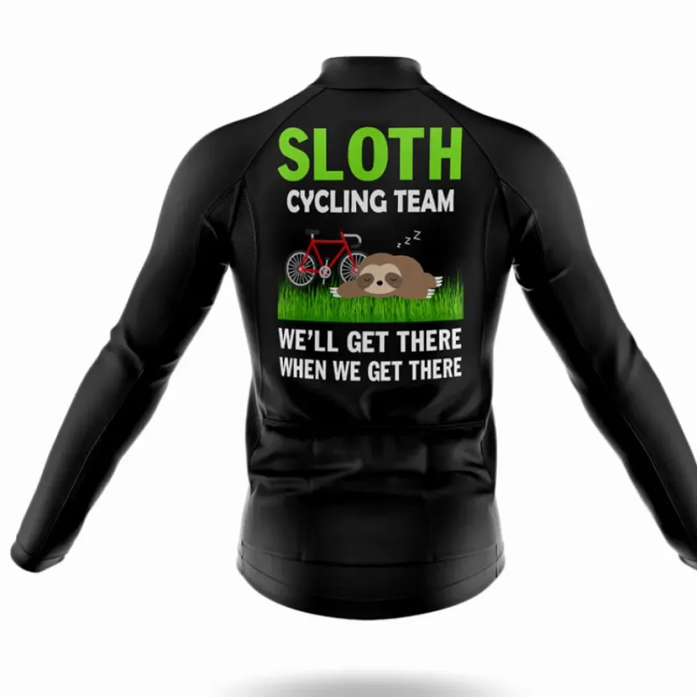 Sloth Cycling Team Relaxed Black/Green/White