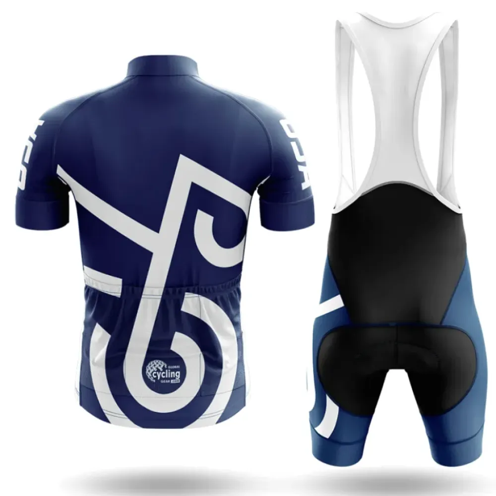 USA S11 Cycling Jersey Navy/White/Red