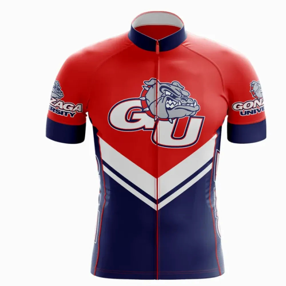 Gonzaga University Cycling Kit Full Set Ver.3 Red/Blue/White