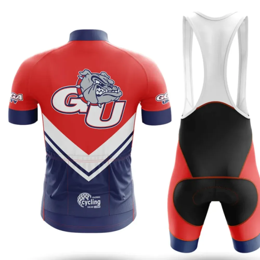 Gonzaga University Cycling Kit Full Set Ver.3 Red/Blue/White