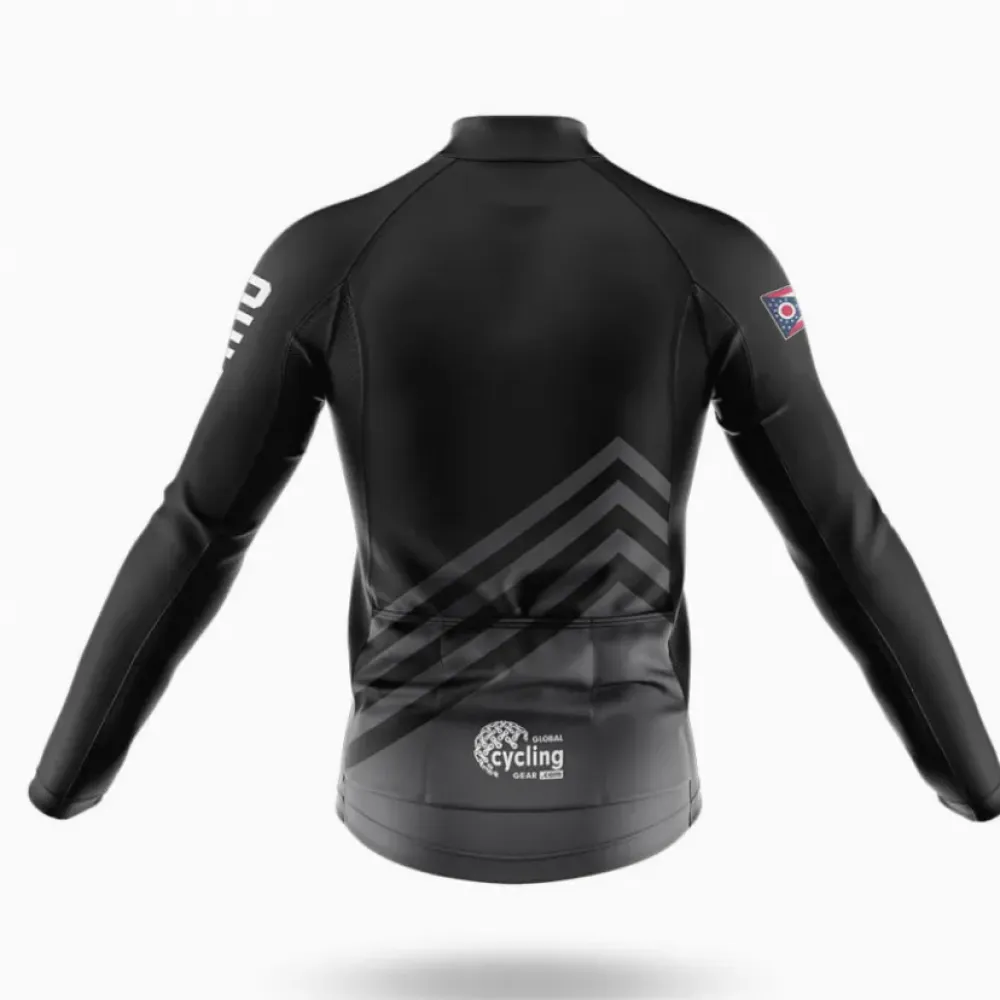 Ohio S4 Black/White/Grey Cycling Kit