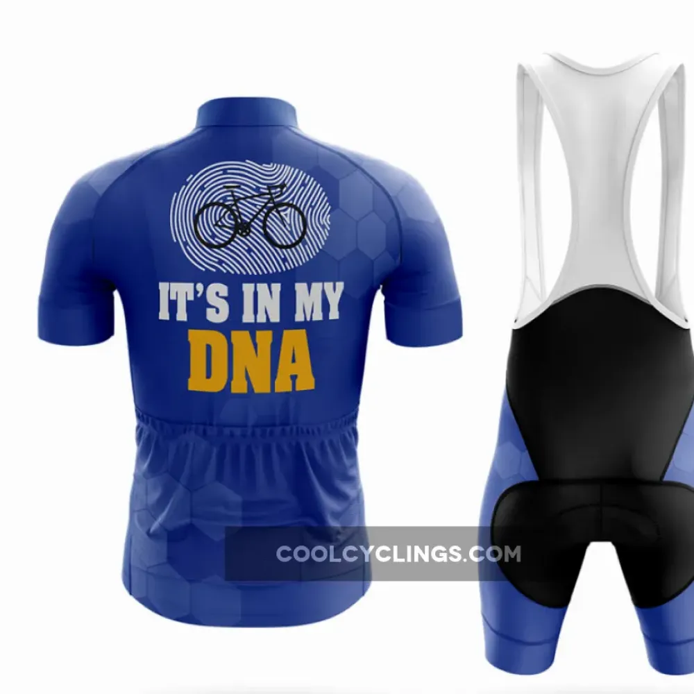 Global Cycling Bibs Breathable Blue/White/Black