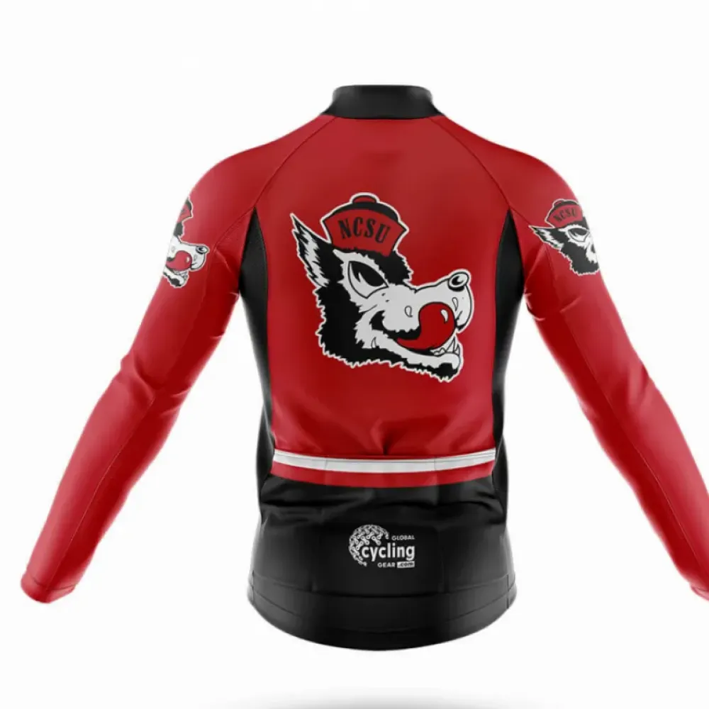 NCSU Wolfpack Cycling Kit Red/Black/White