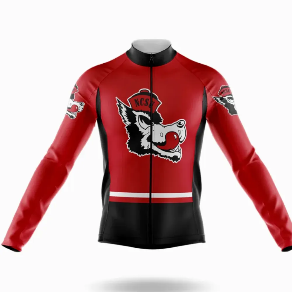 NCSU Wolfpack Cycling Kit Red/Black/White