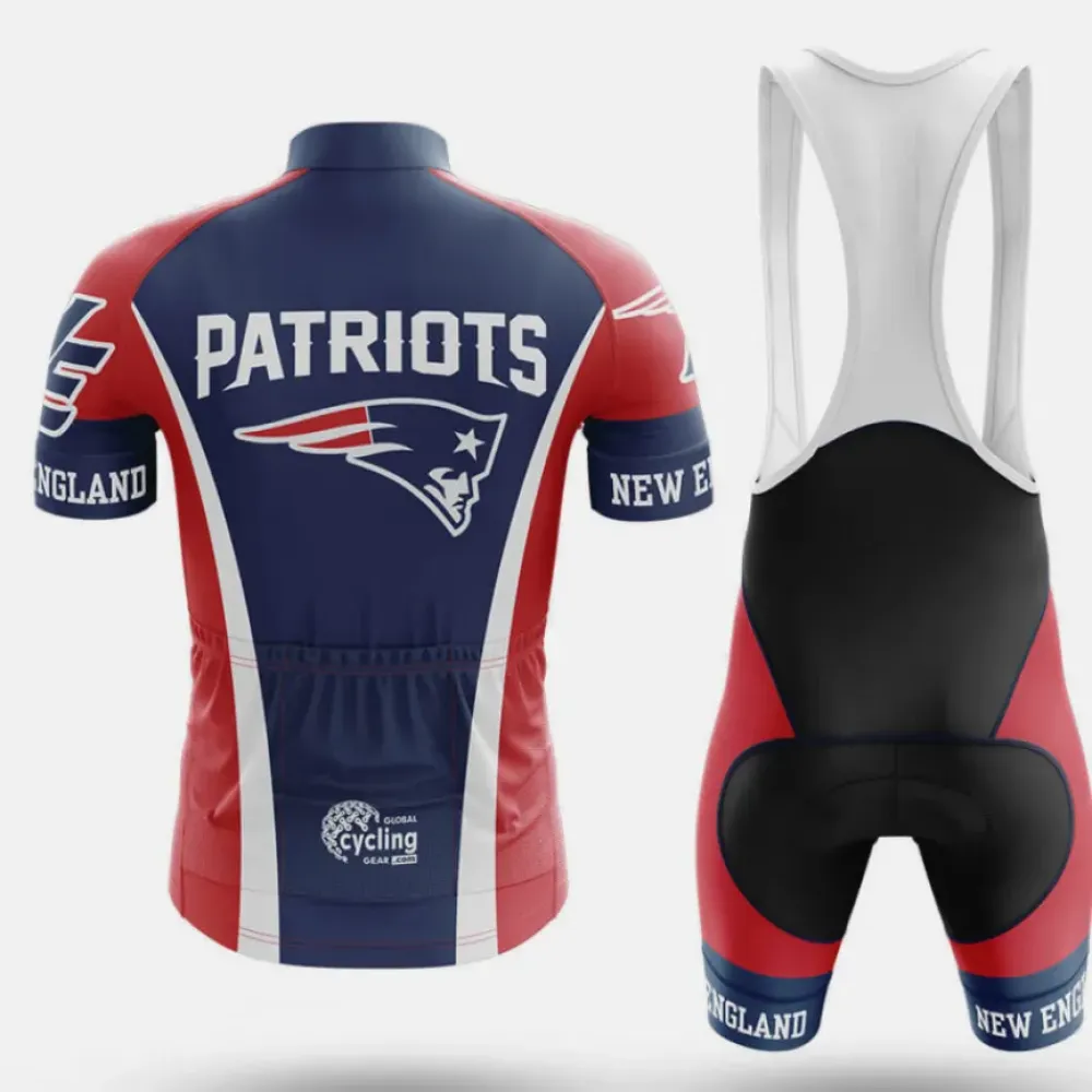 Homeland Defense Cycling Bibs Comfortable Red/Black/Blue