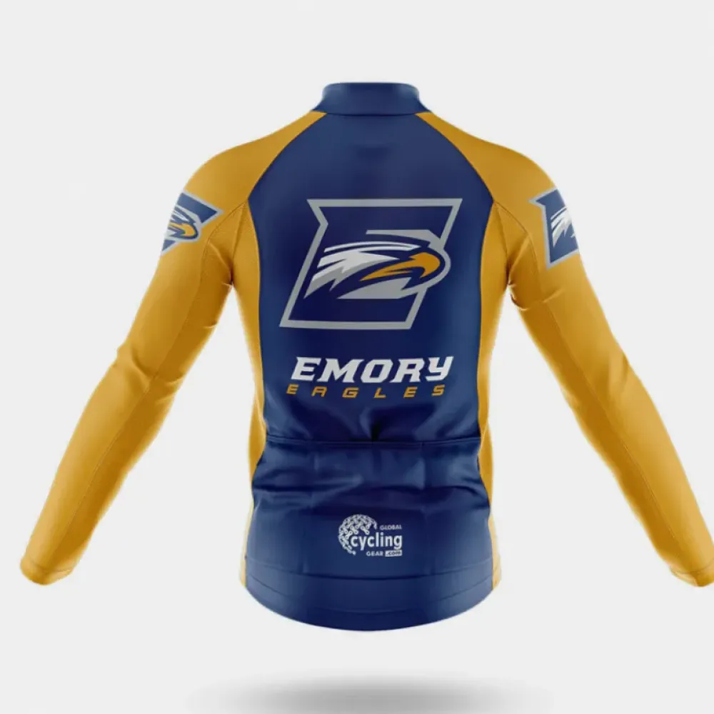 Emory Cycling Kit Full Set Eagle Logo Navy/Yellow/Black