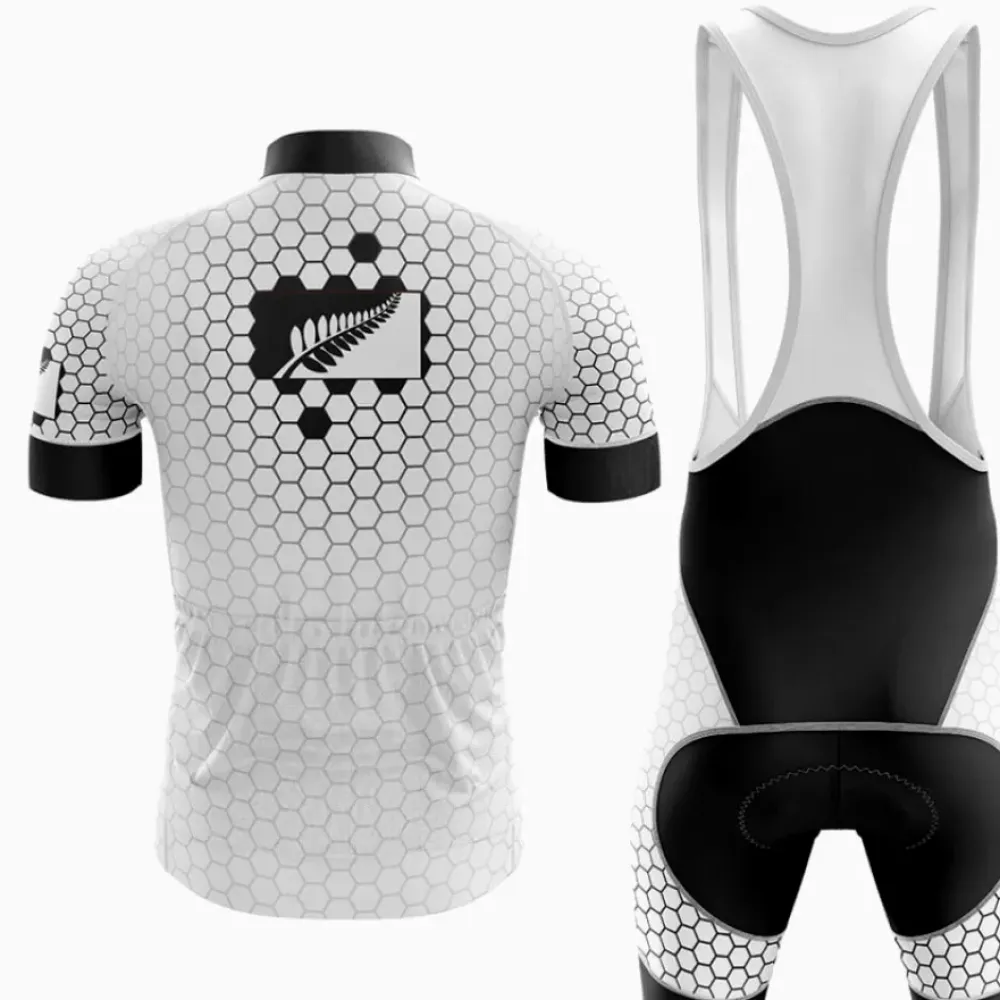 New Zealand V5 Hexagon Pattern White/Black/Grey