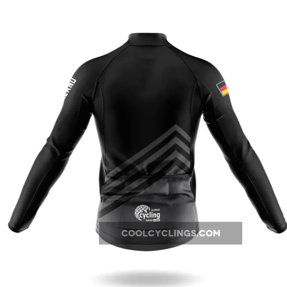 Cycling Bibs Deutschland S5 Black/White/German Flag