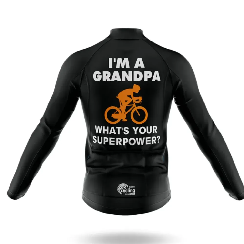 Superpower Bibs Breathable Black/Orange/White