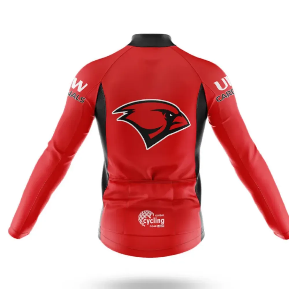 Cardinals Cycling Bibs Breathable Black/Red/White