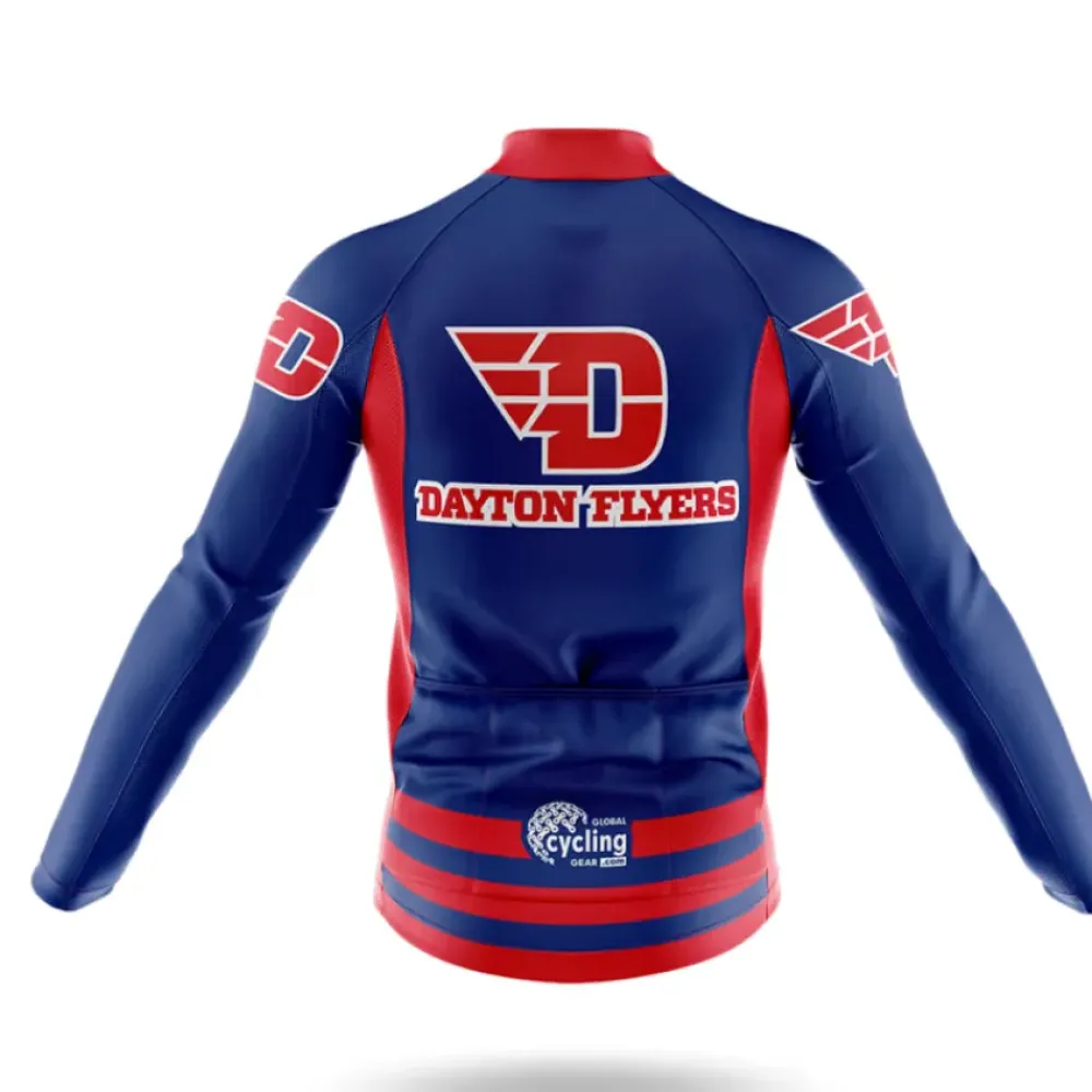 Flyers Cycling Bibs Comfortable Blue/Red/Black