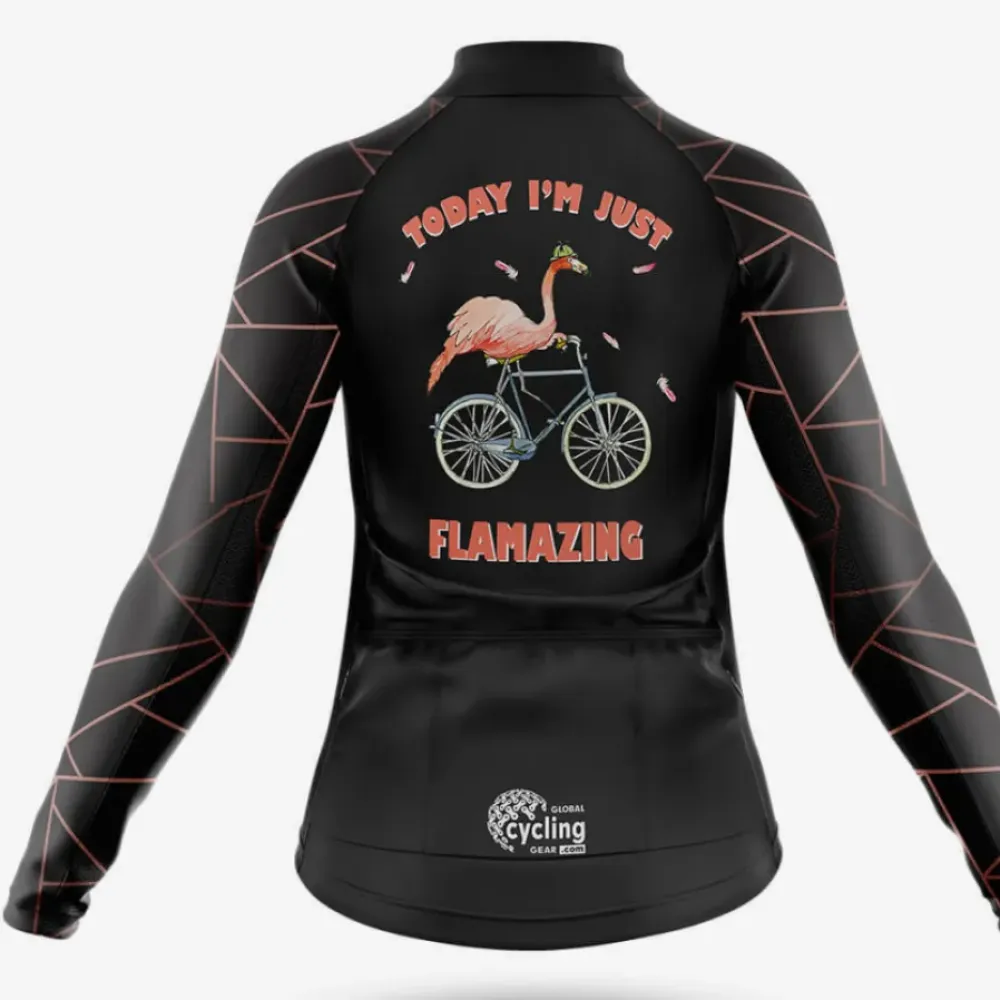 Flamazing Women's Cycling Kit Flamingo Rider Black/Pink/Red