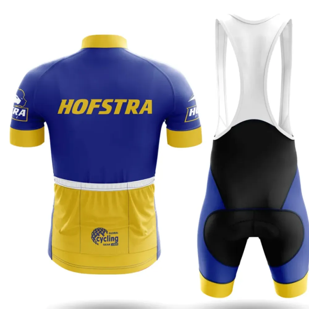 Hofstra Cycling Kit Full Set Blue/Yellow/White