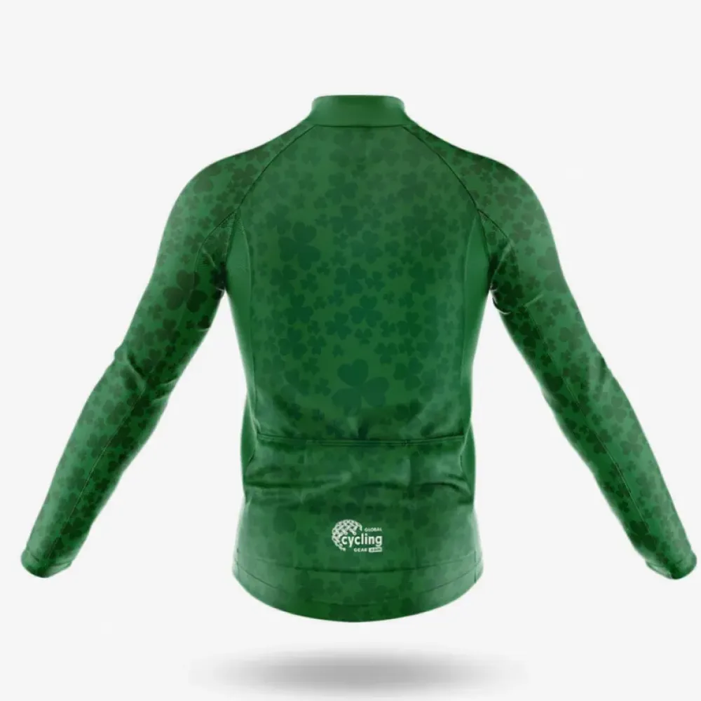 Cycling Jersey Irish Drunk Green/White/Black