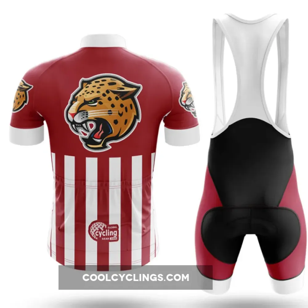 Indiana University-Purdue University Indianapolis USA Cycling Kit Full Set American Flag Leopard Red/White/Black