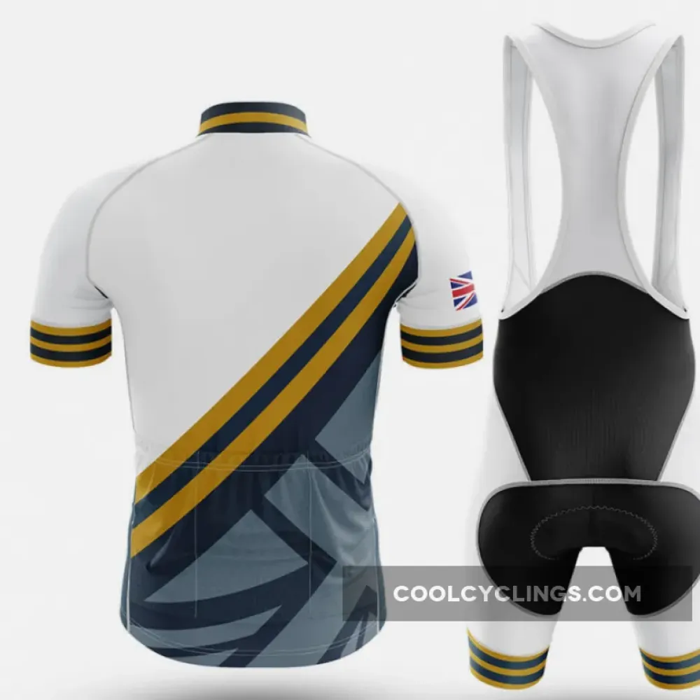 United Kingdom V15 Cycling Kit Union Jack Navy/Yellow/White