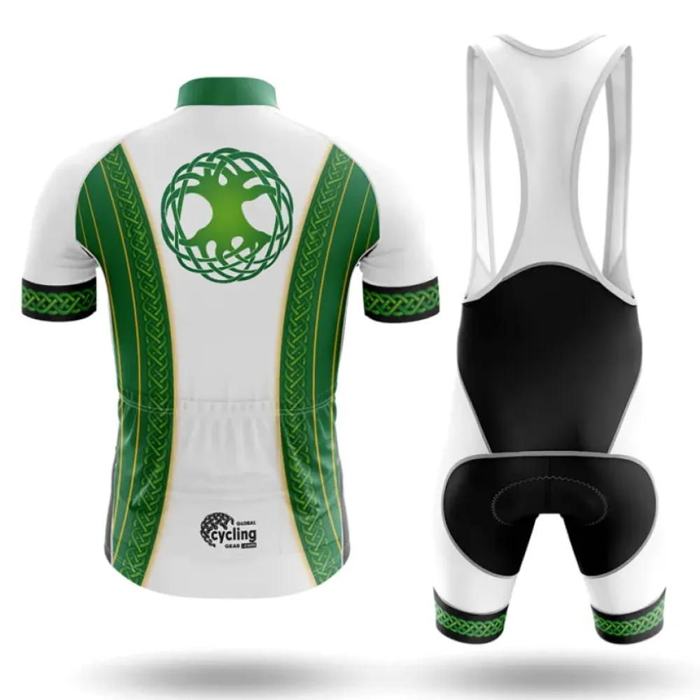 Ireland Love Cycling Kit Full Set White/Green/Black