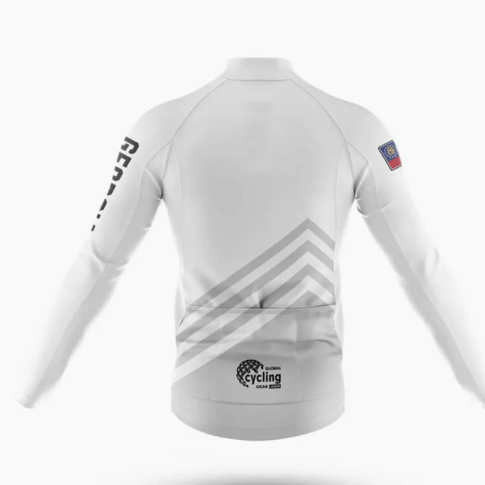 Georgia S4 Cycling Jersey White/Grey/Red
