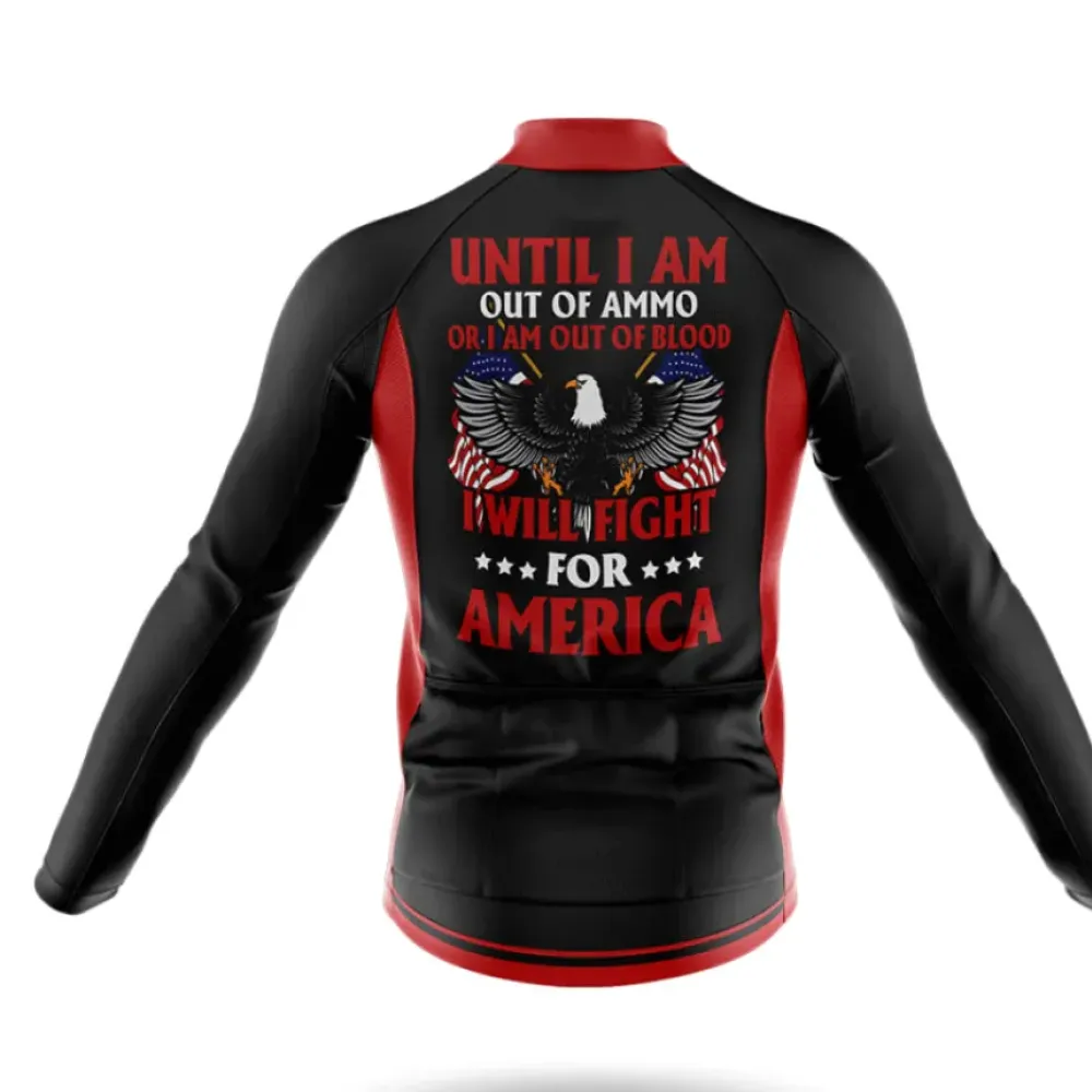 Cycling Gear American Patriot Black/Red/White