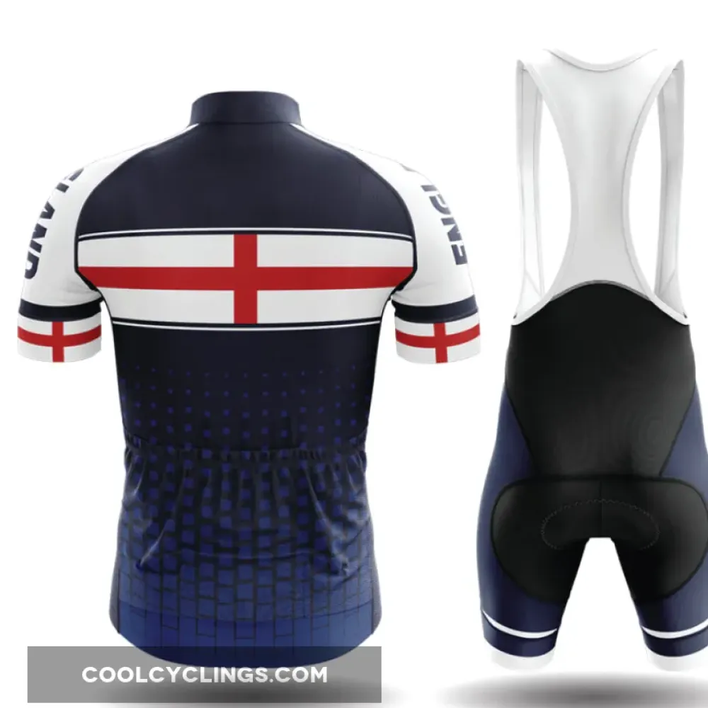 Cycling Bibs S1 England Flag Navy/White/Blue