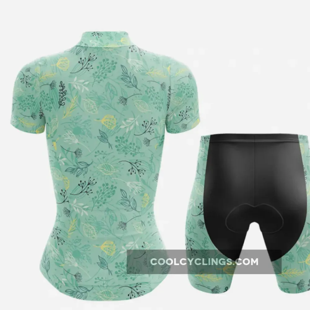 Life Is Better On A Bike Cycling Kit Mint/Green/Black