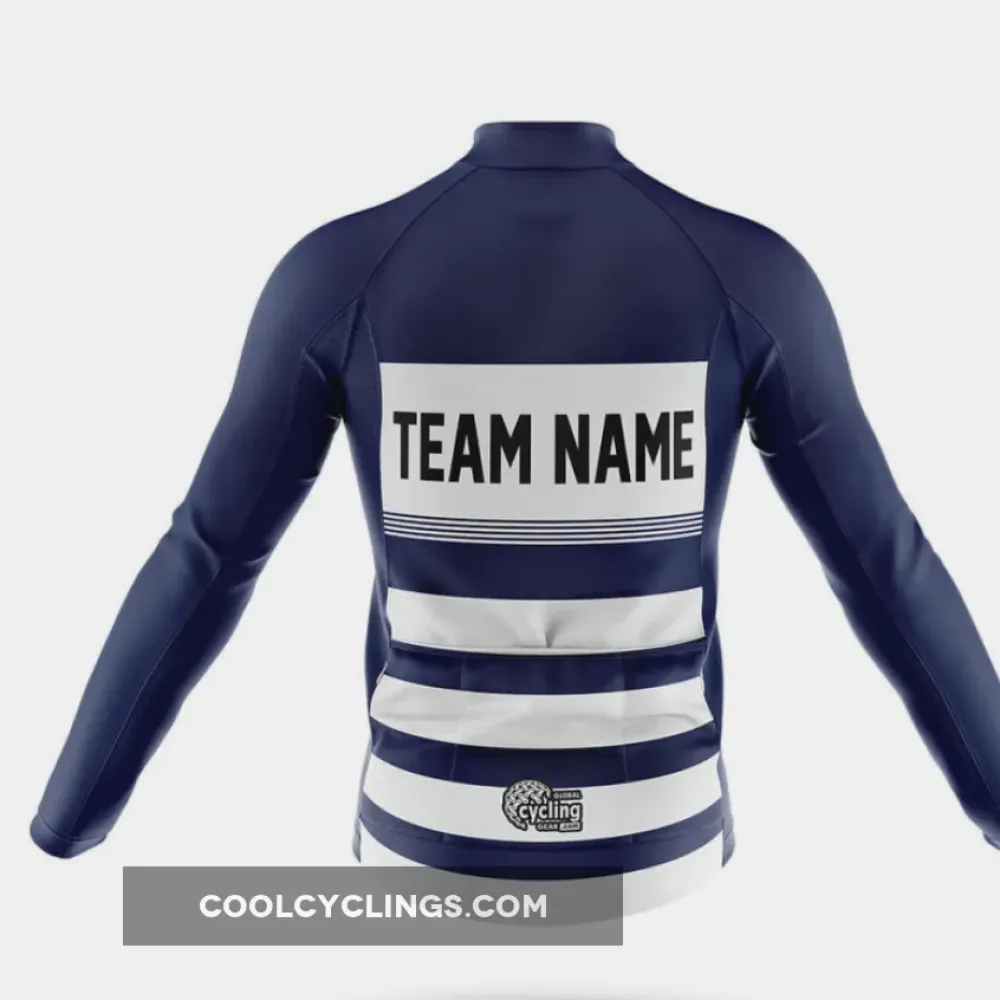 Cycling Bibs S13 Custom Team Name Navy/White/Black